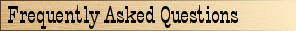 Frequently Asked Questions